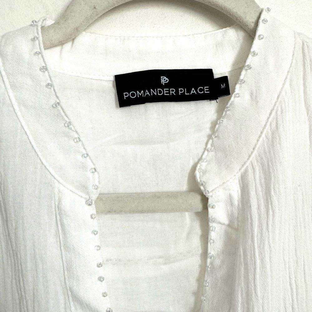 NEW Tucketnuck Pomander Place White Ophelia Coverup - Picture 12 of 12